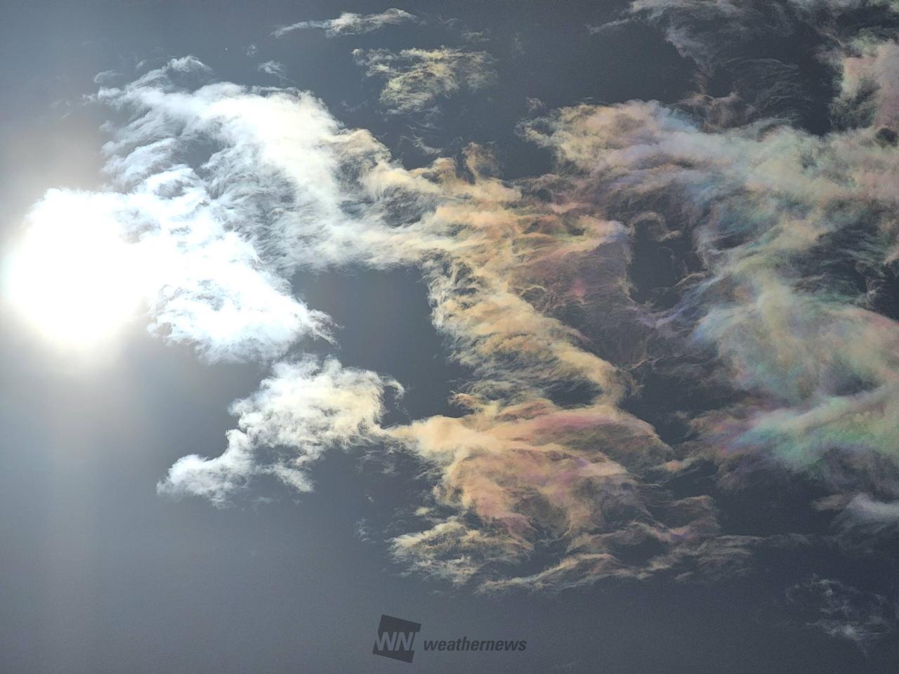 彩雲・ハロ 注目の空の写真 ウェザーニュース
