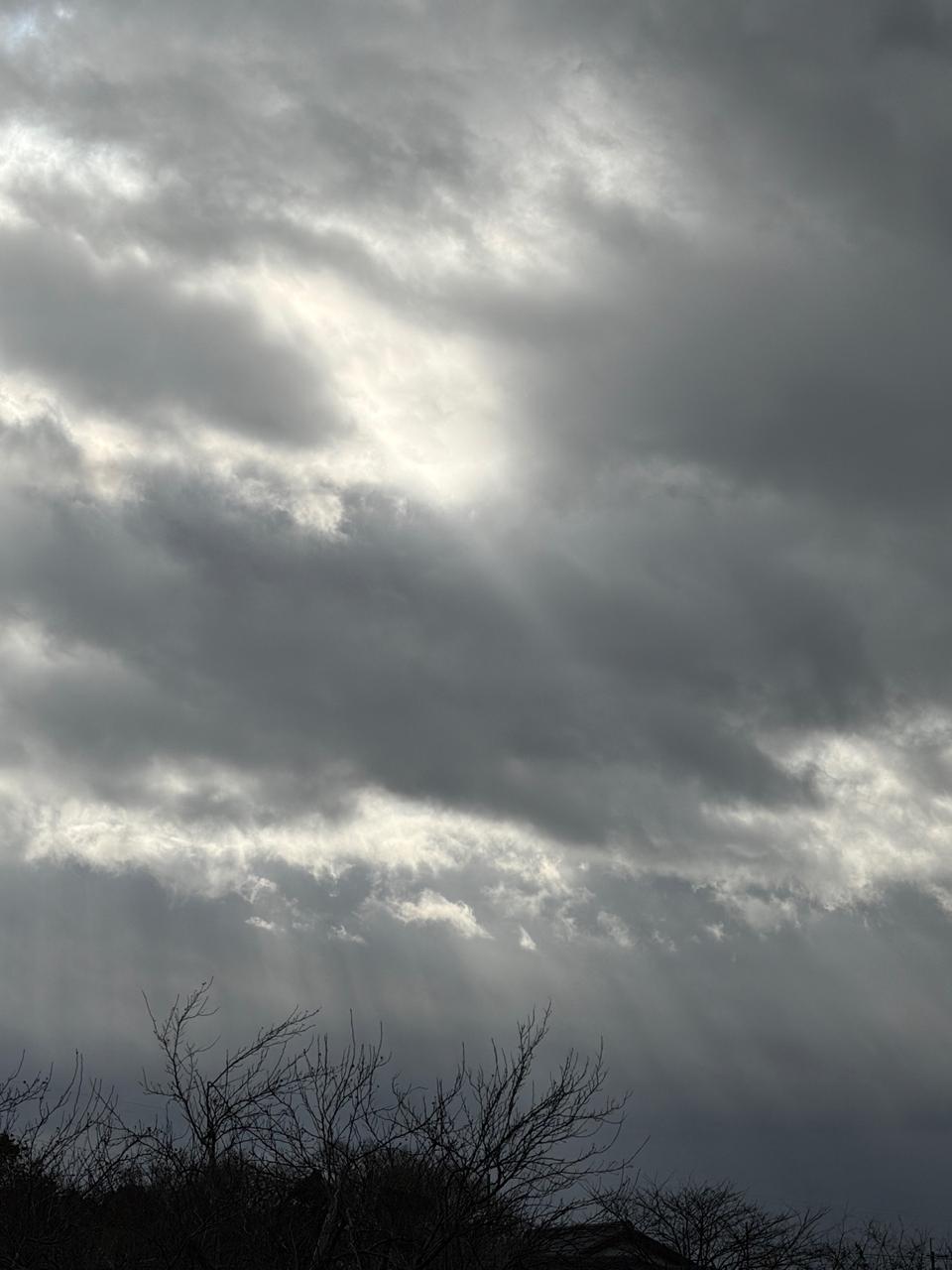 光芒がさしてます。...