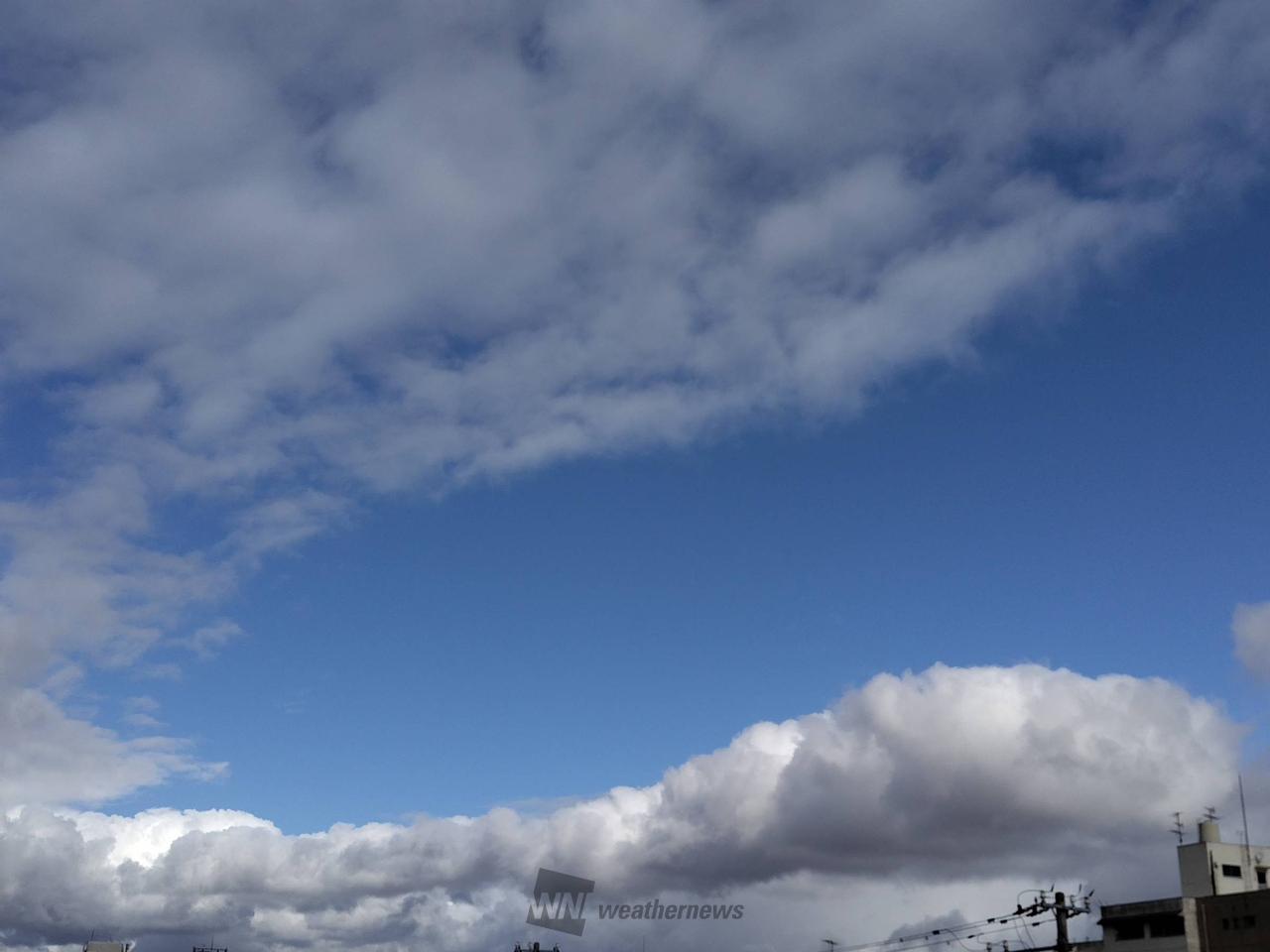 北側の空……まぁ～...