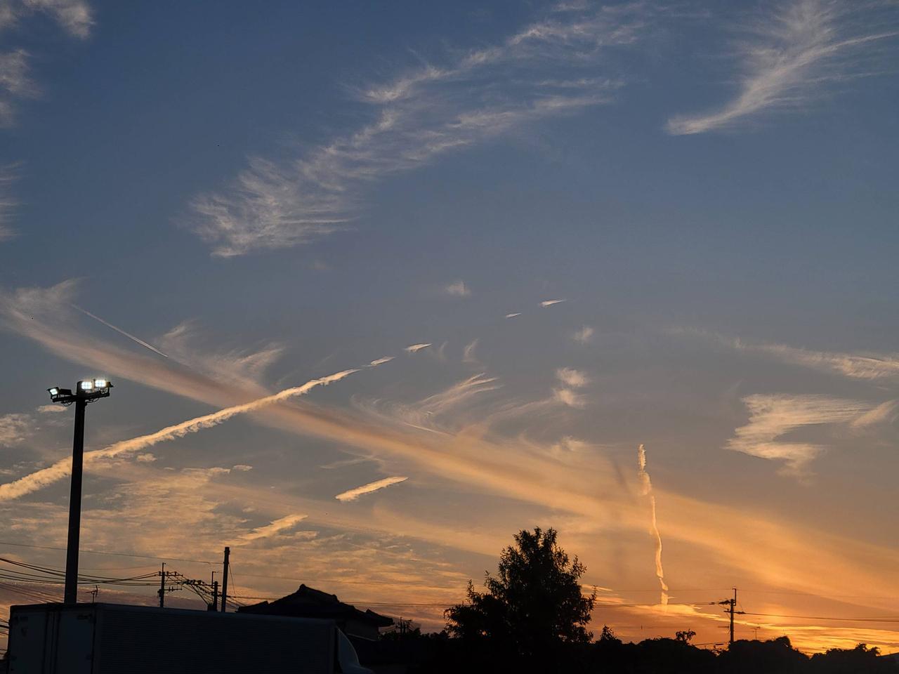 夕焼けタイム 注目の空の写真 ウェザーニュース