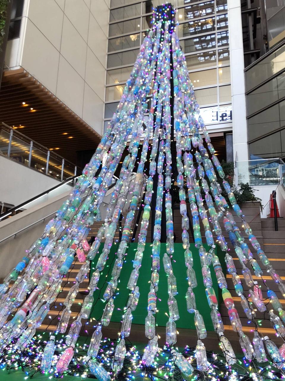 川崎ルフロンのペットボトルツリー🎄です | 東京都大田区 | junjun