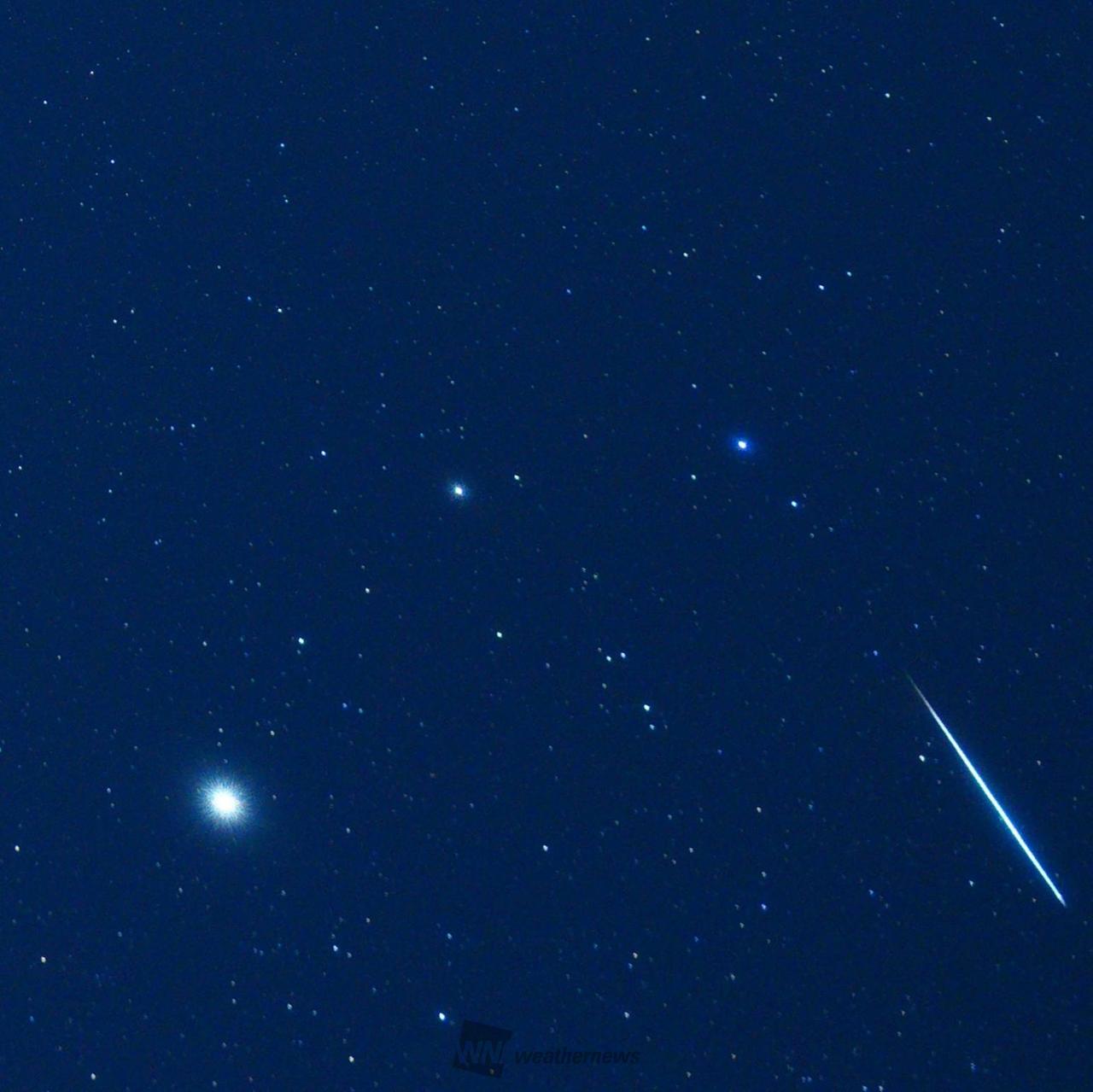 ふたご座流星群☆彡 注目の空の写真 ウェザーニュース