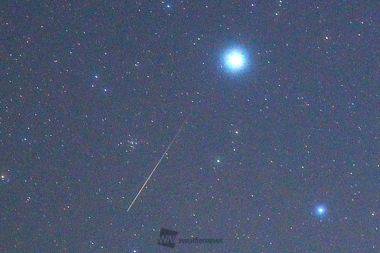 ふたご座流星群☆彡 注目の空の写真 ウェザーニュース
