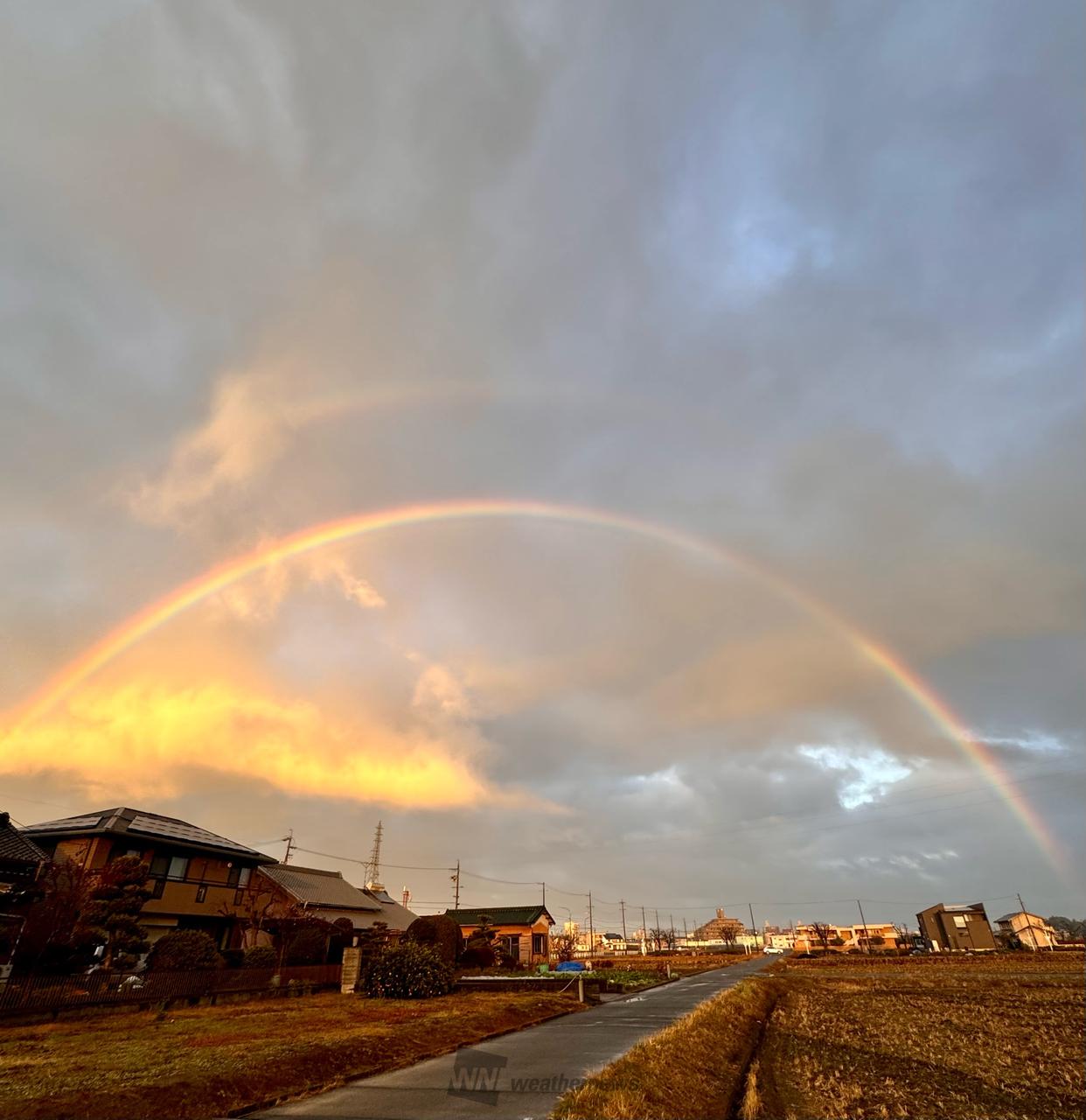 虹色現象が出現🌈 注目の空の写真 ウェザーニュース