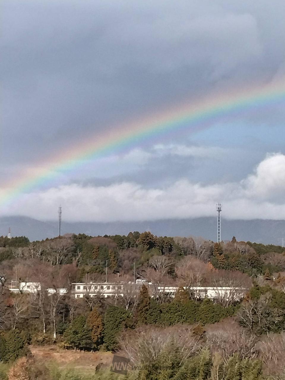 🌈神奈川・静岡で虹 注目の空の写真 ウェザーニュース