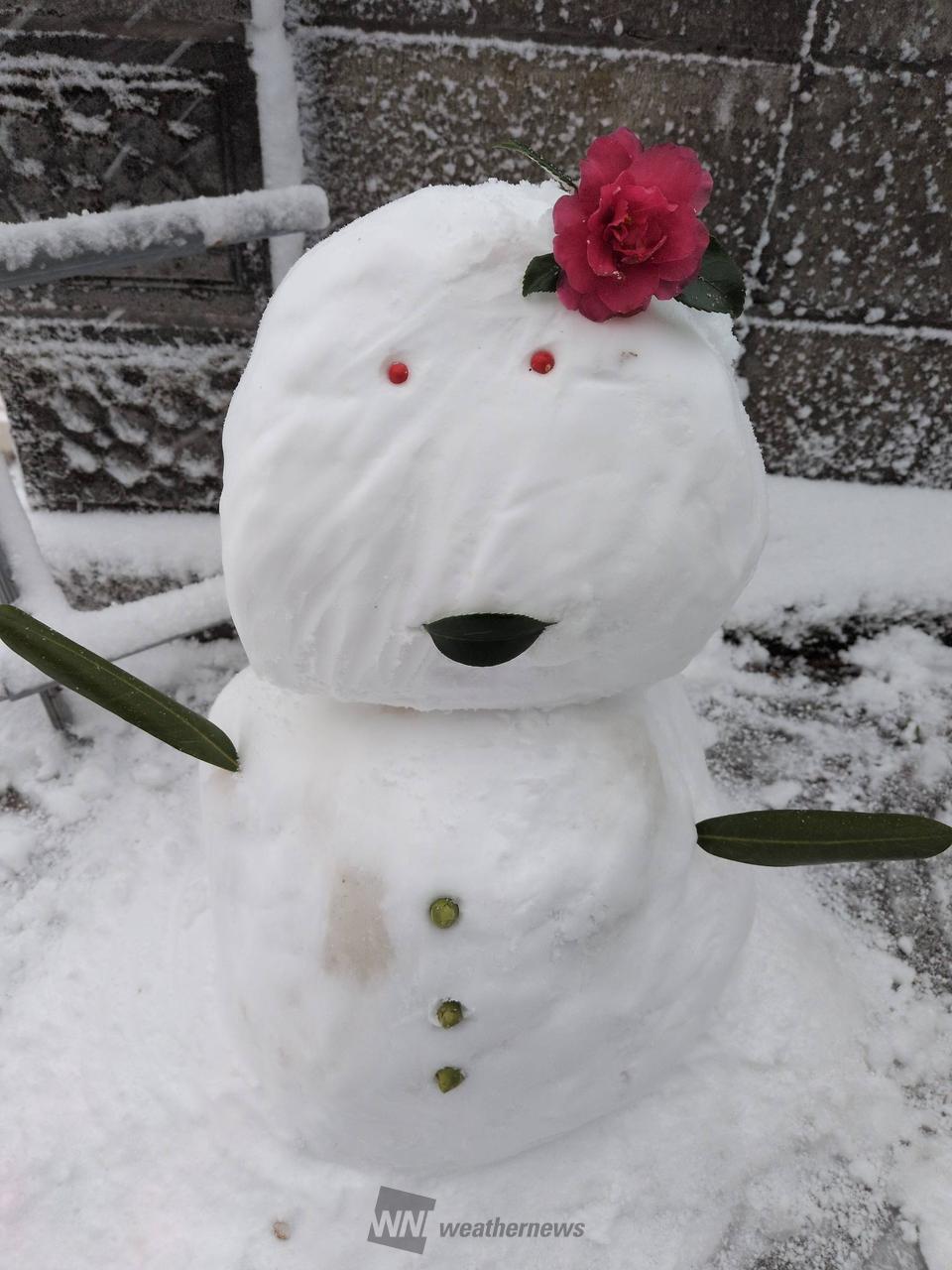 ⛄️雪だるまちゃん 注目の空の写真 ウェザーニュース