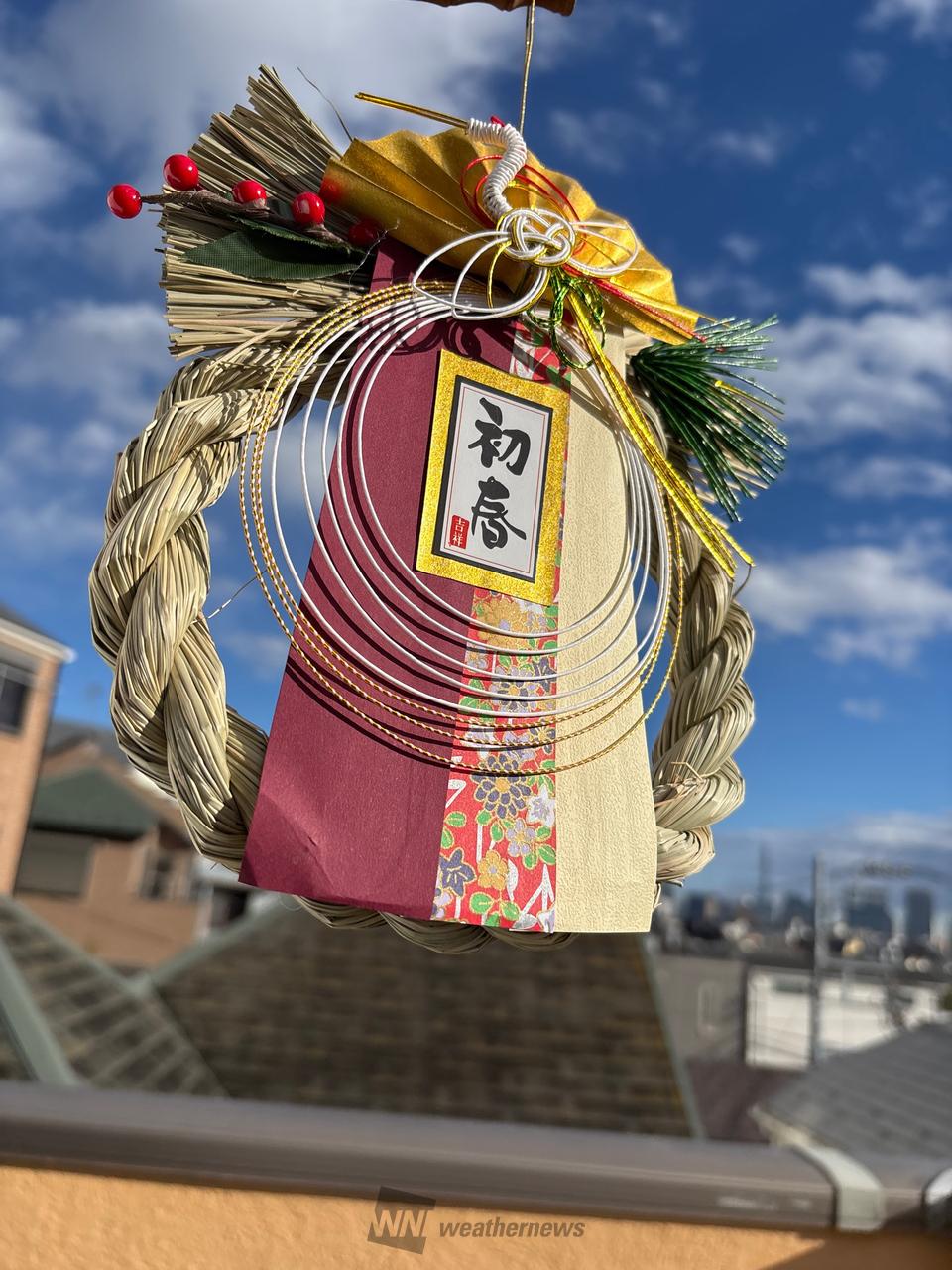 お正月準備その1🎍玄関ドアをクリスマス | 神奈川県横浜市西区 | お萩