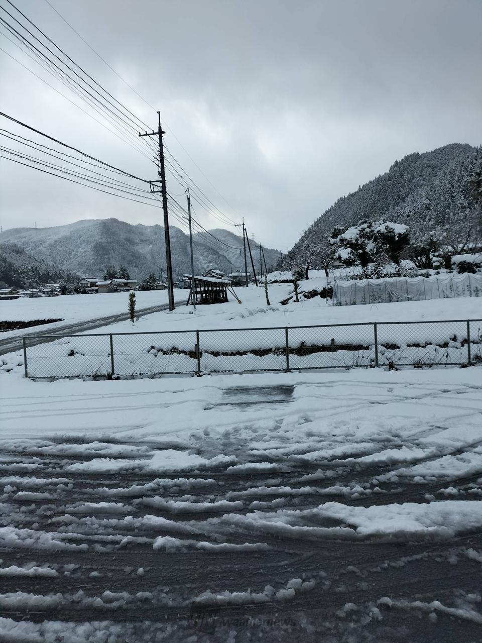 一面の銀世界❄️ 注目の空の写真 ウェザーニュース