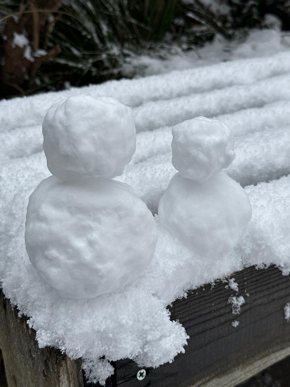 ⛄️雪だるまちゃん 注目の空の写真 ウェザーニュース