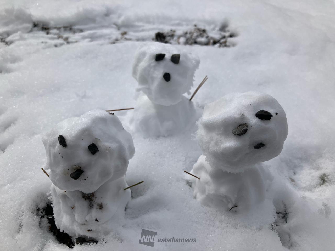 ⛄️雪だるまちゃん 注目の空の写真 ウェザーニュース