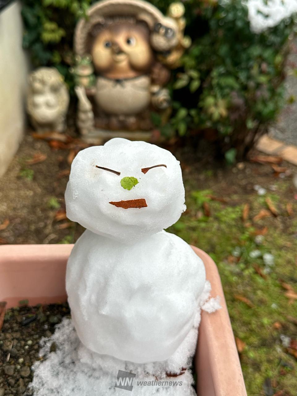 ⛄️雪だるまちゃん 注目の空の写真 ウェザーニュース