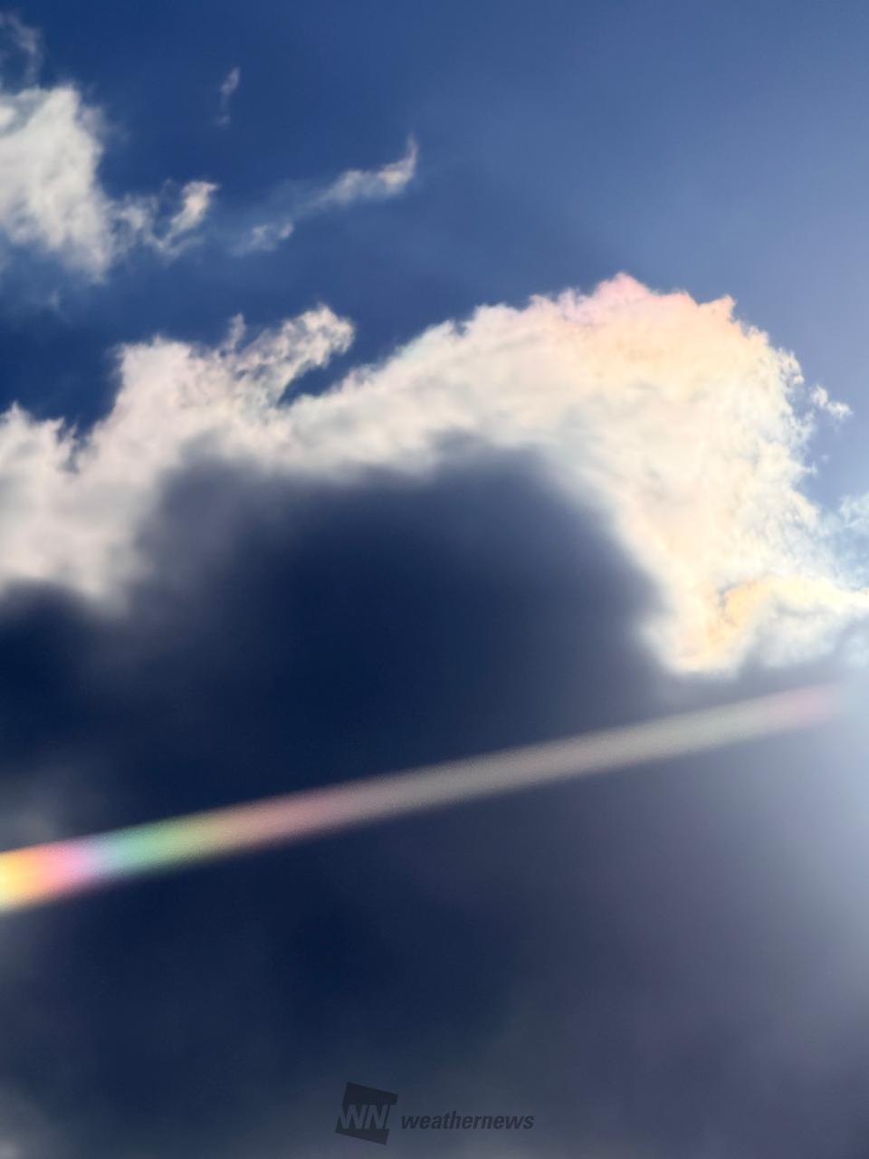 彩雲が出現 注目の空の写真 ウェザーニュース