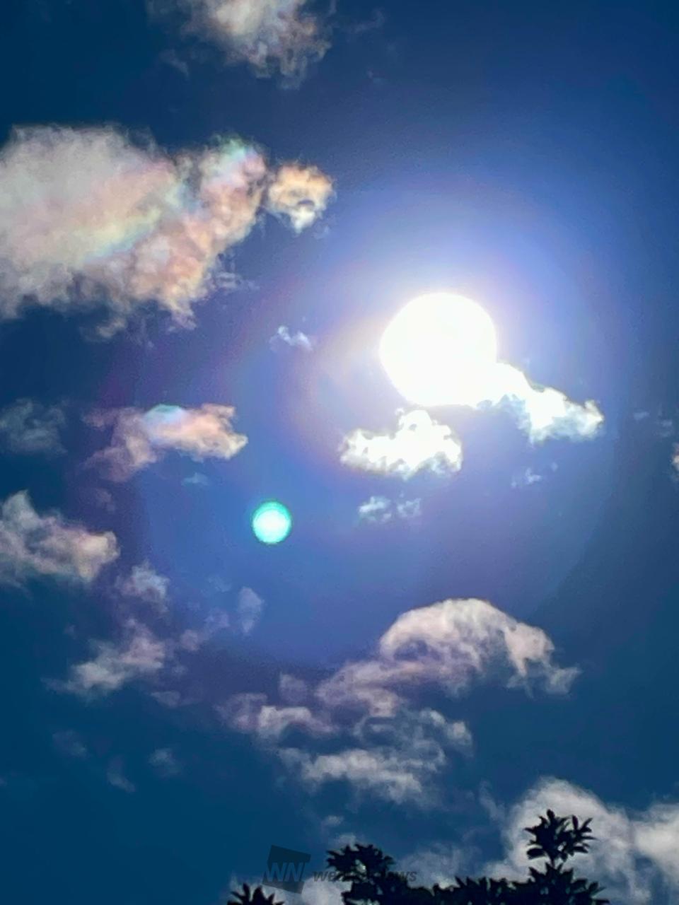虹色の雲が年末に登場🌈 注目の空の写真 ウェザーニュース