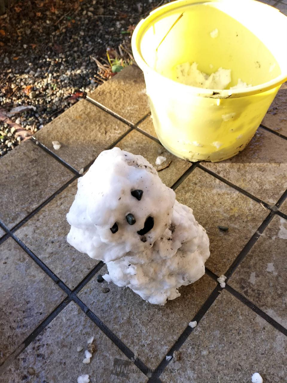 雪だるま☃️ 注目の空の写真 ウェザーニュース