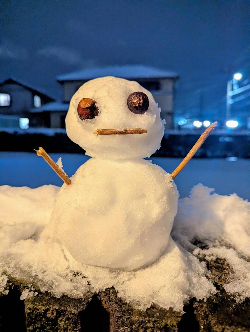 雪だるま☃️ 注目の空の写真 ウェザーニュース