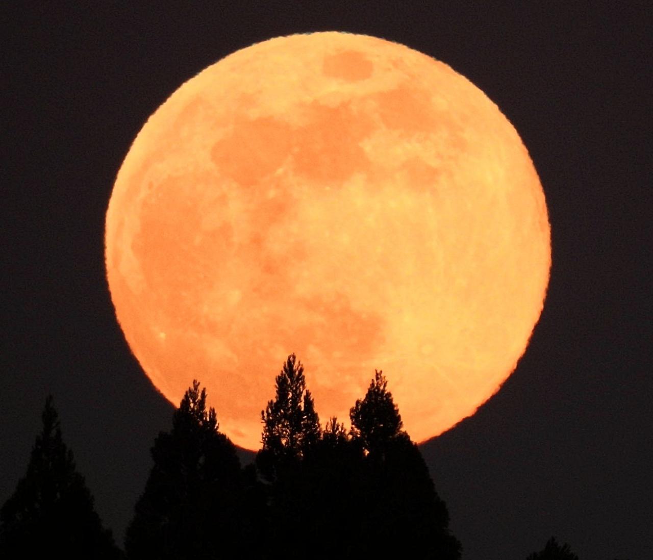 今年最初の満月🌕 注目の空の写真 ウェザーニュース