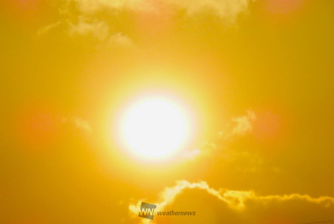 人日の節句の夕焼け 注目の空の写真 ウェザーニュース
