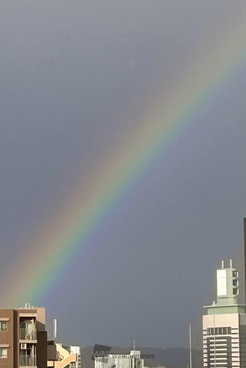 🌈虹が出現 注目の空の写真 ウェザーニュース