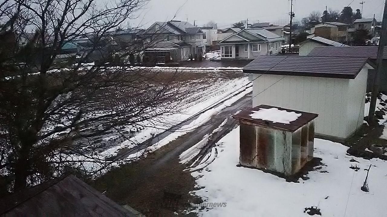 日本海側の雨雪 注目の空の写真 ウェザーニュース