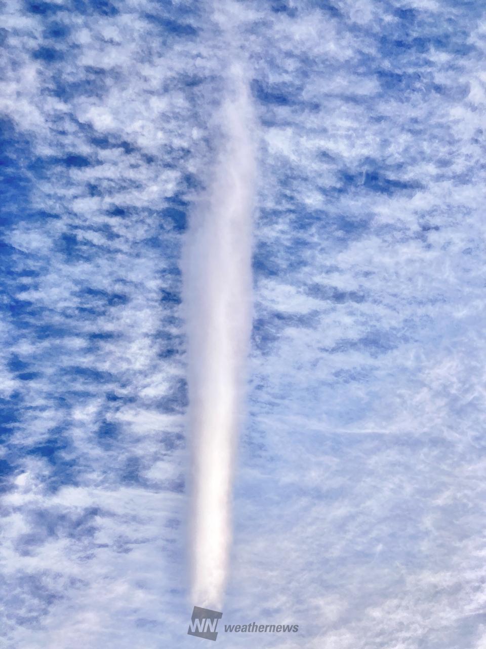 滋賀で不思議な雲 注目の空の写真 ウェザーニュース