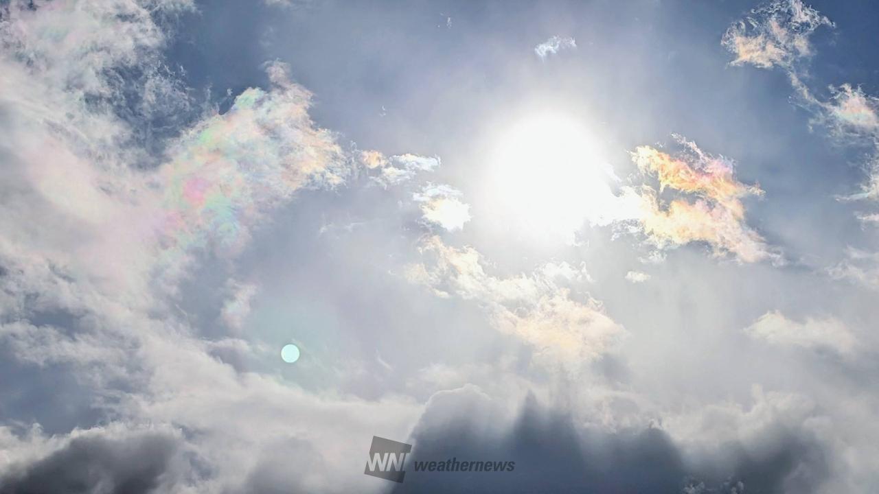 彩雲が出現 注目の空の写真 ウェザーニュース