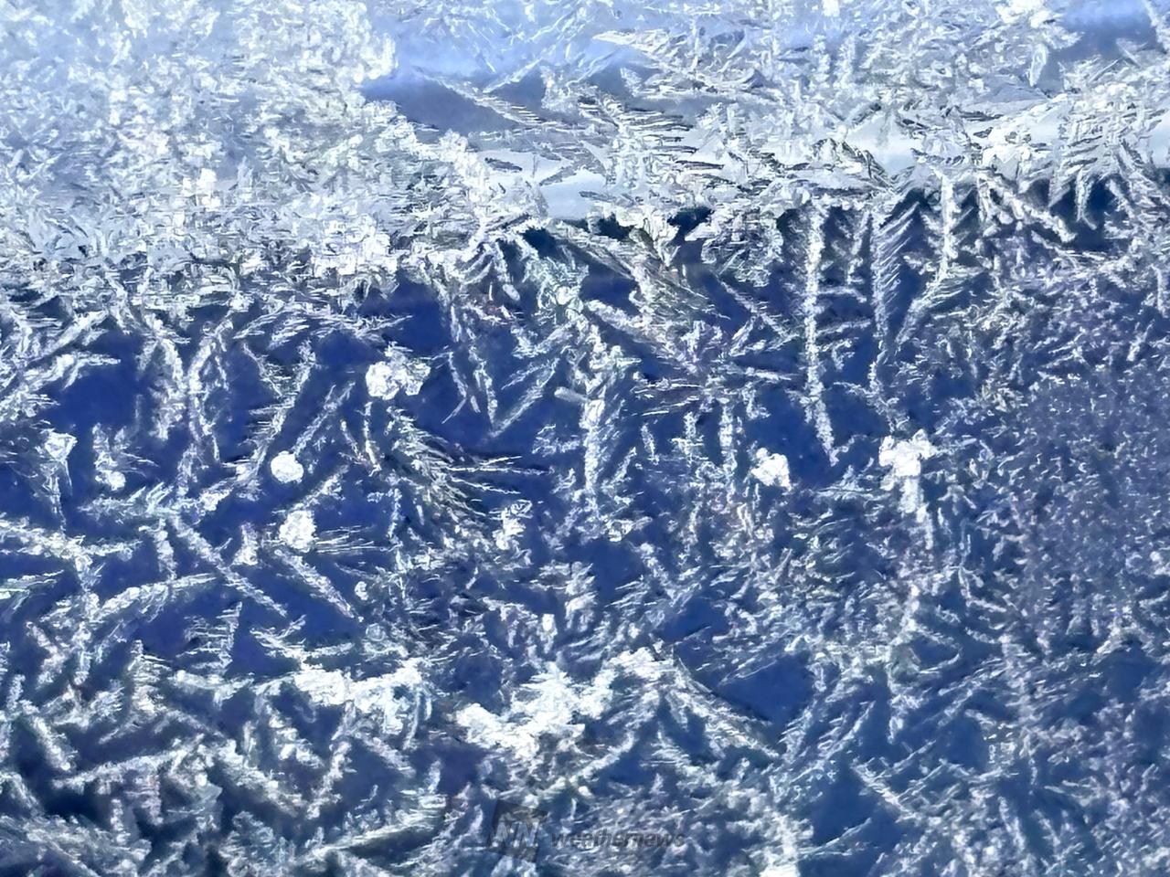 氷の結晶 注目の空の写真 ウェザーニュース