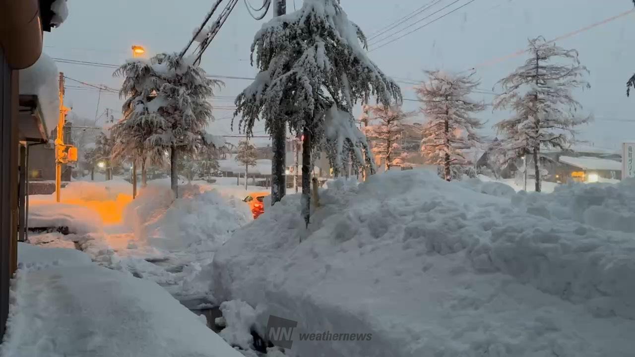 大雪】北陸の状況 注目の空の写真 ウェザーニュース