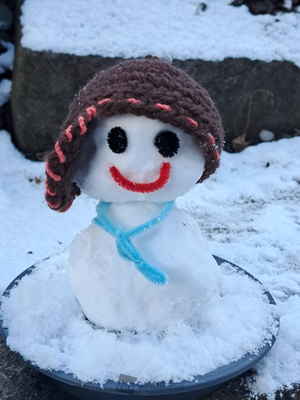 雪だるま写真館 注目の空の写真 ウェザーニュース