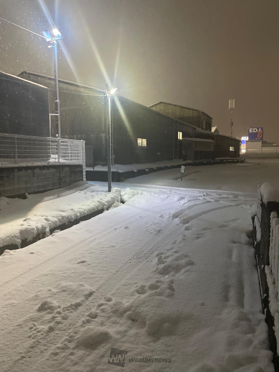 西日本の雪の状況 注目の空の写真 ウェザーニュース