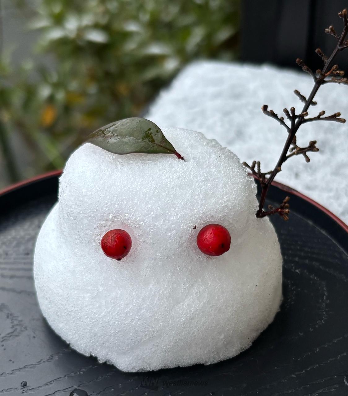 雪だるま写真館 注目の空の写真 ウェザーニュース