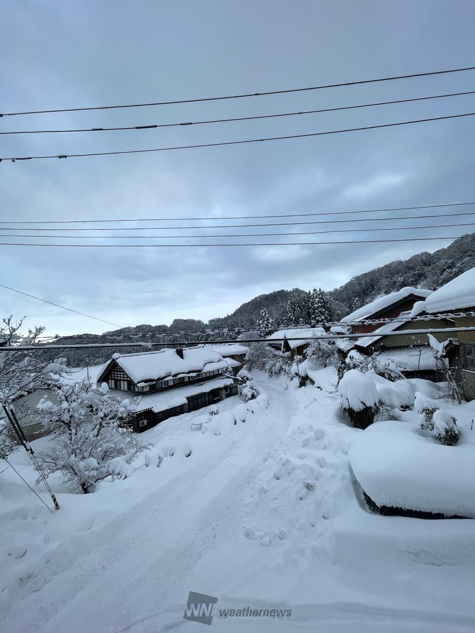 おはようございます。 今朝は積雪10セン | 石川県金沢市 | -ユッコ