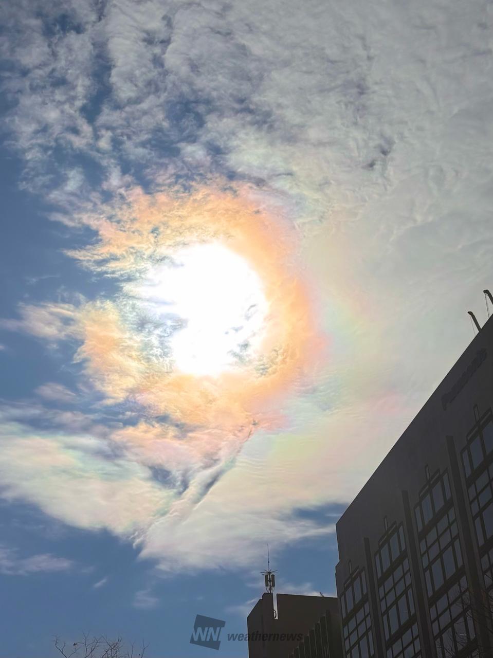 関東や東海は虹色現象チャンス🌈 注目の空の写真 ウェザーニュース