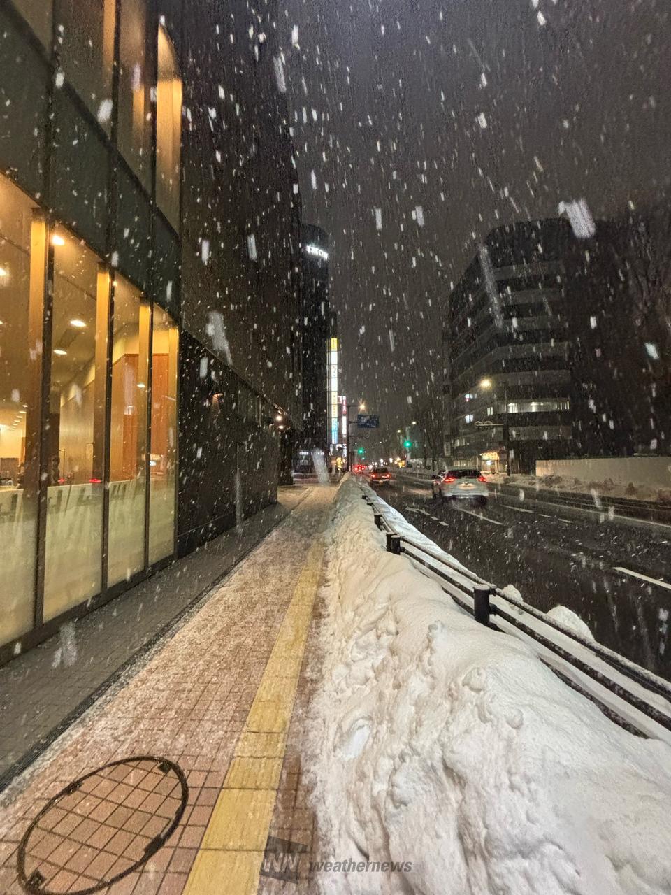日本海側は雪が続く 注目の空の写真 ウェザーニュース