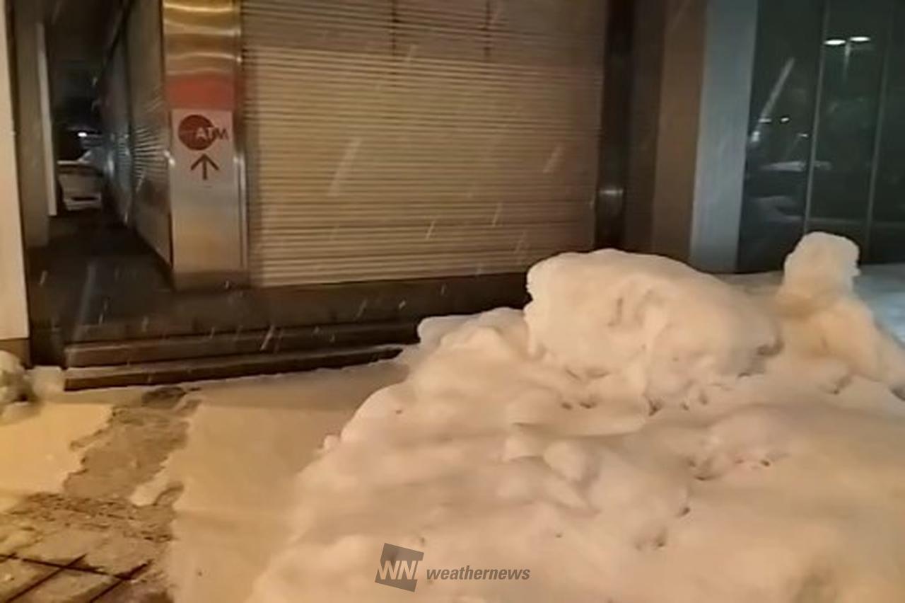 日本海側は雪が続く 注目の空の写真 ウェザーニュース