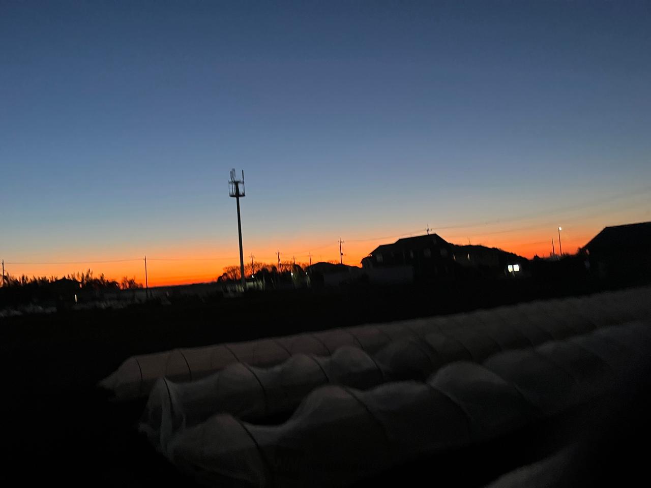 おはようございます。 夜明け前のマジック | 東京都江東区 | nabe35