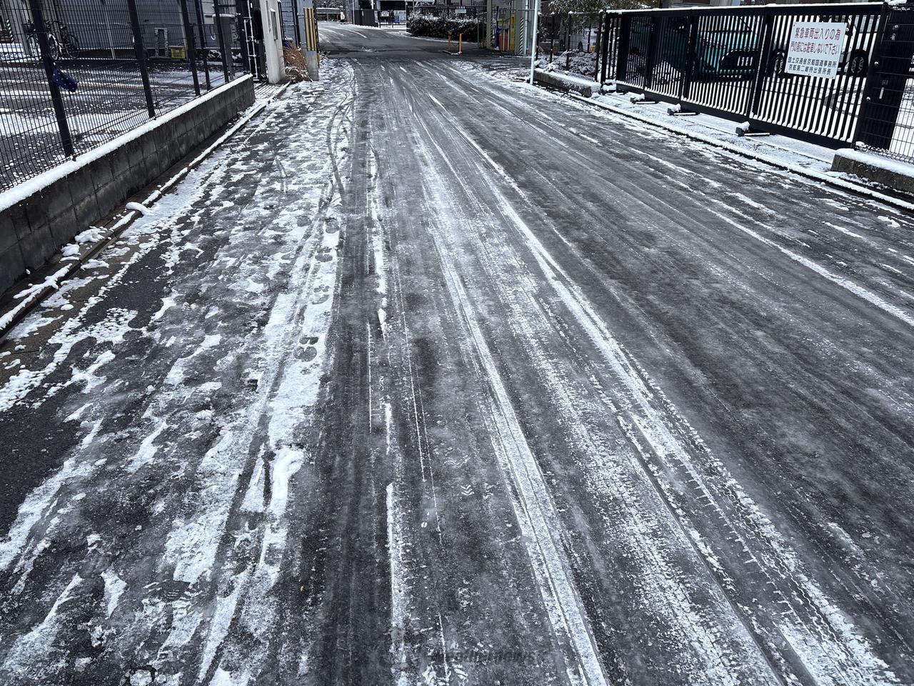 2センチ程積もりま...