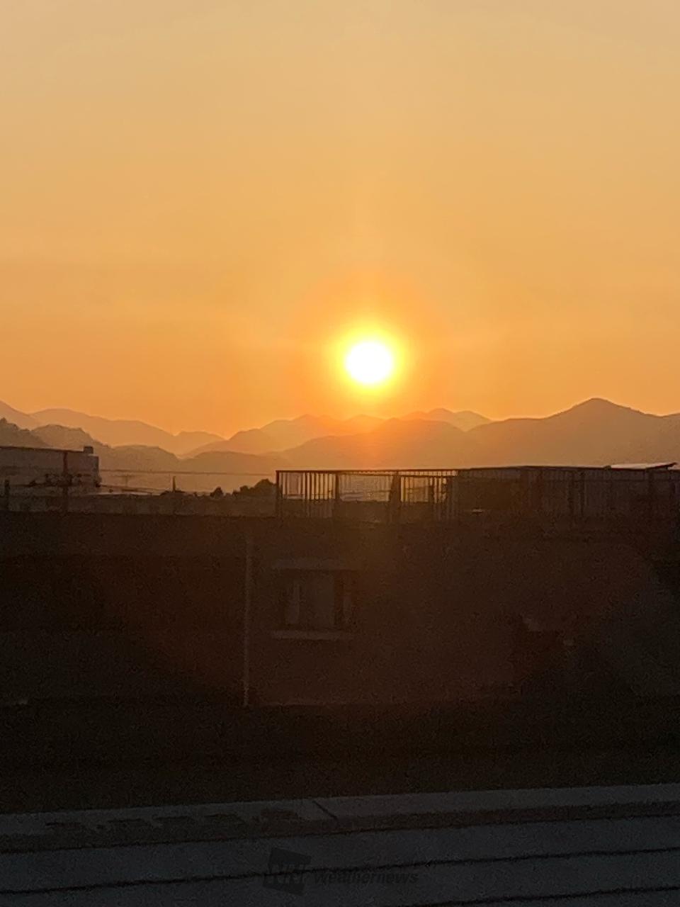 夕焼けタイム 注目の空の写真 ウェザーニュース