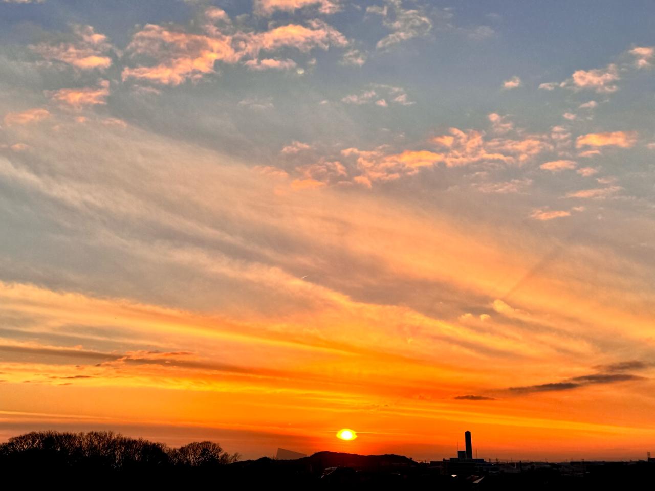 夕焼けタイム 注目の空の写真 ウェザーニュース