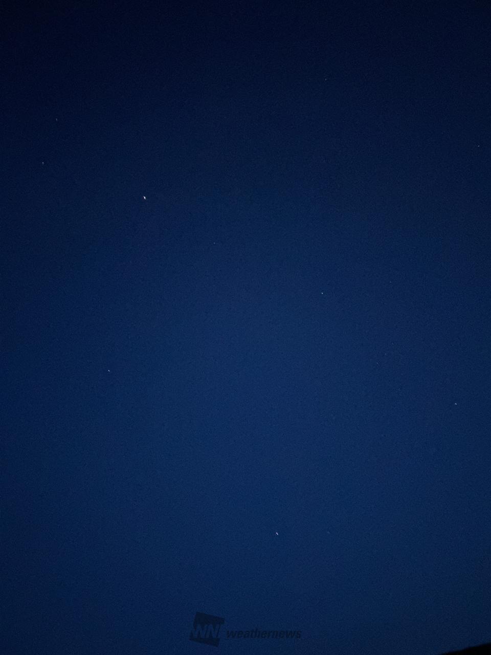 こんばんは日が暮...