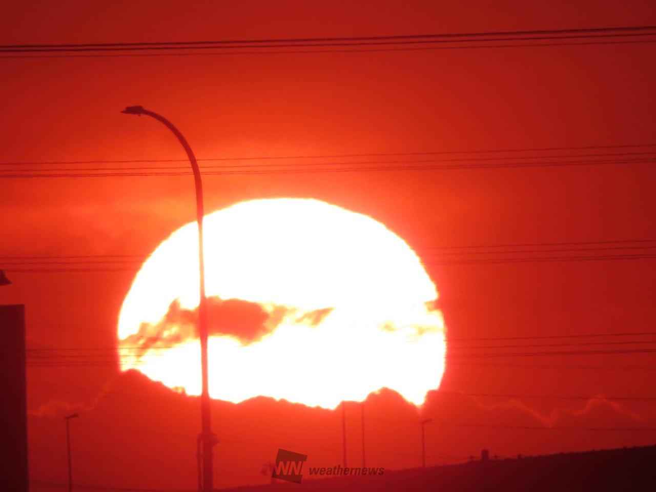 夕焼けタイム 注目の空の写真 ウェザーニュース