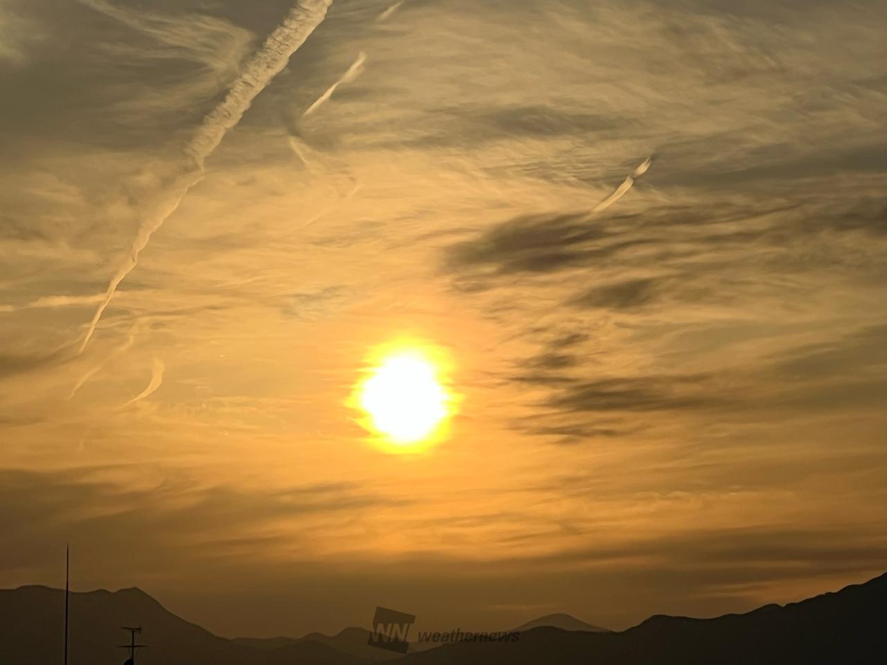 夕焼けタイム 注目の空の写真 ウェザーニュース