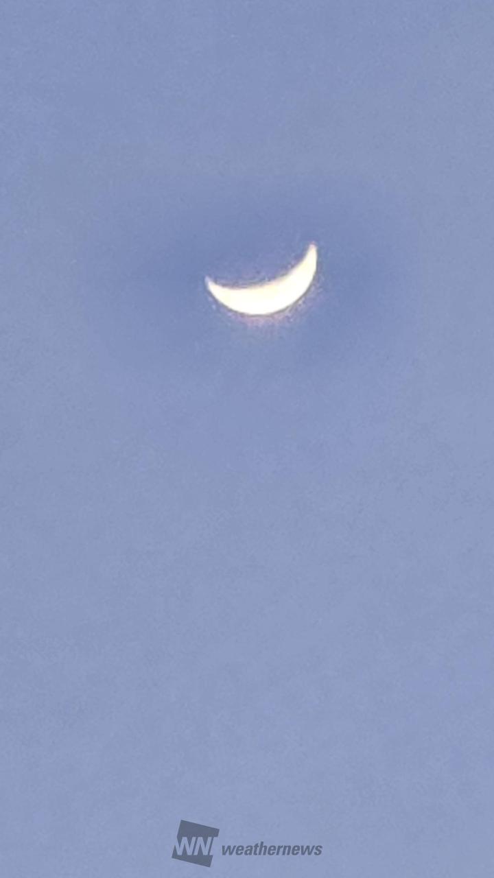こんばんは😄 キレイな三日月発見🌙 | 長崎県長崎市 | カメラ好き