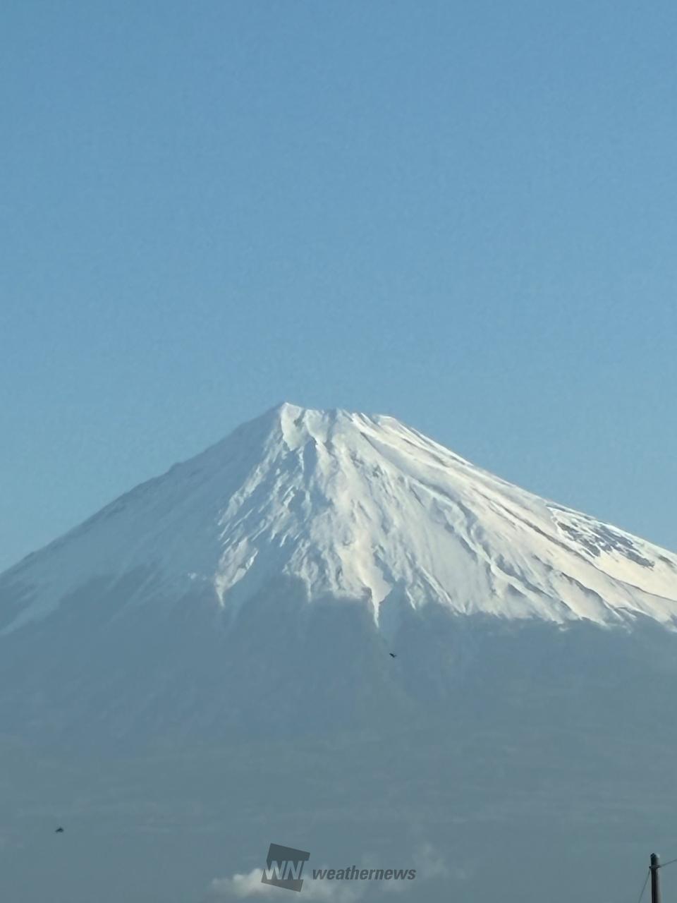 🗻今日の富士山 注目の空の写真 ウェザーニュース