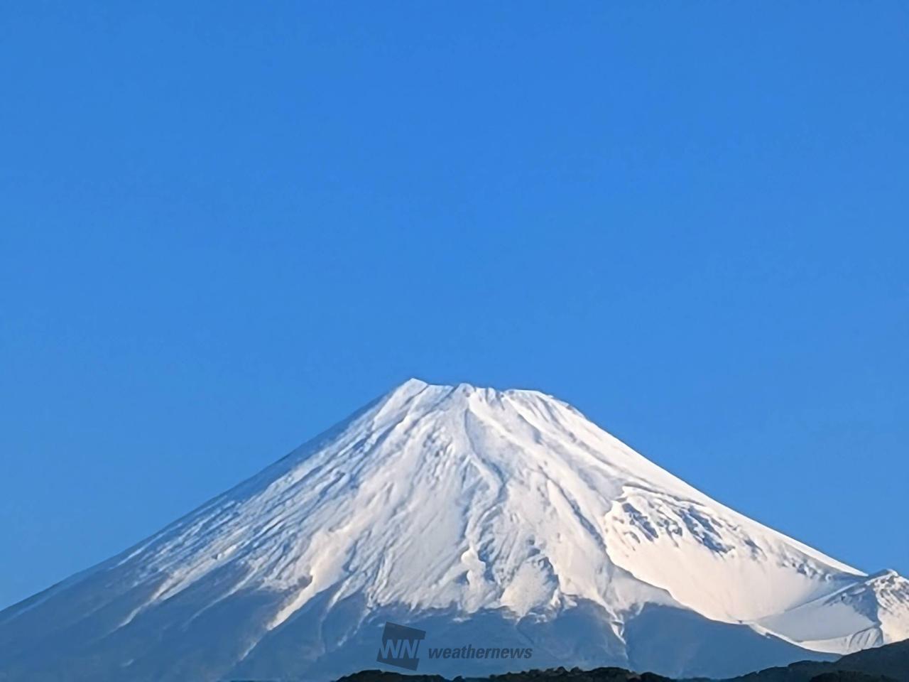 🗻今日の富士山 注目の空の写真 ウェザーニュース