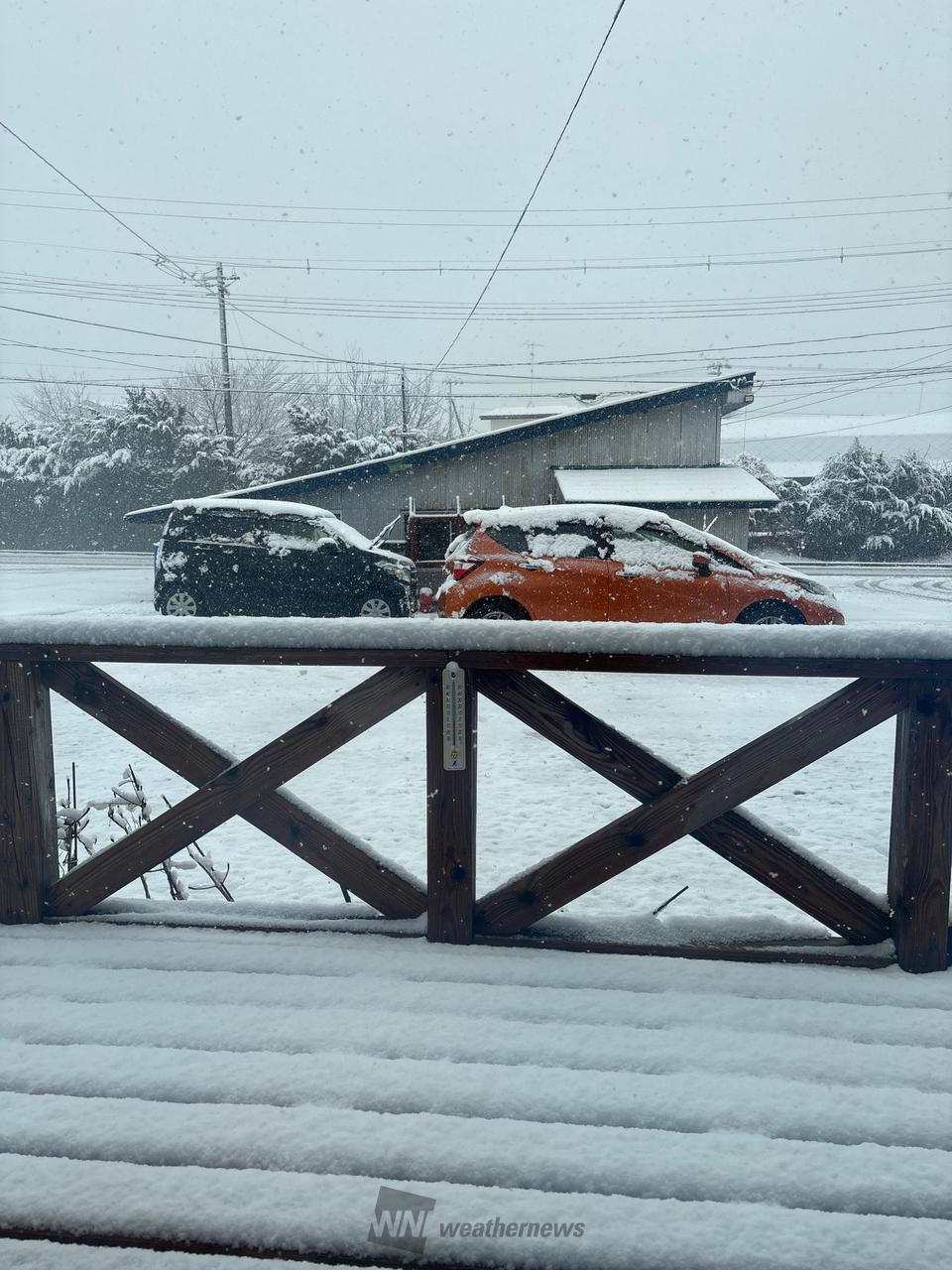 4月なのに？！雪化粧 注目の空の写真 ウェザーニュース
