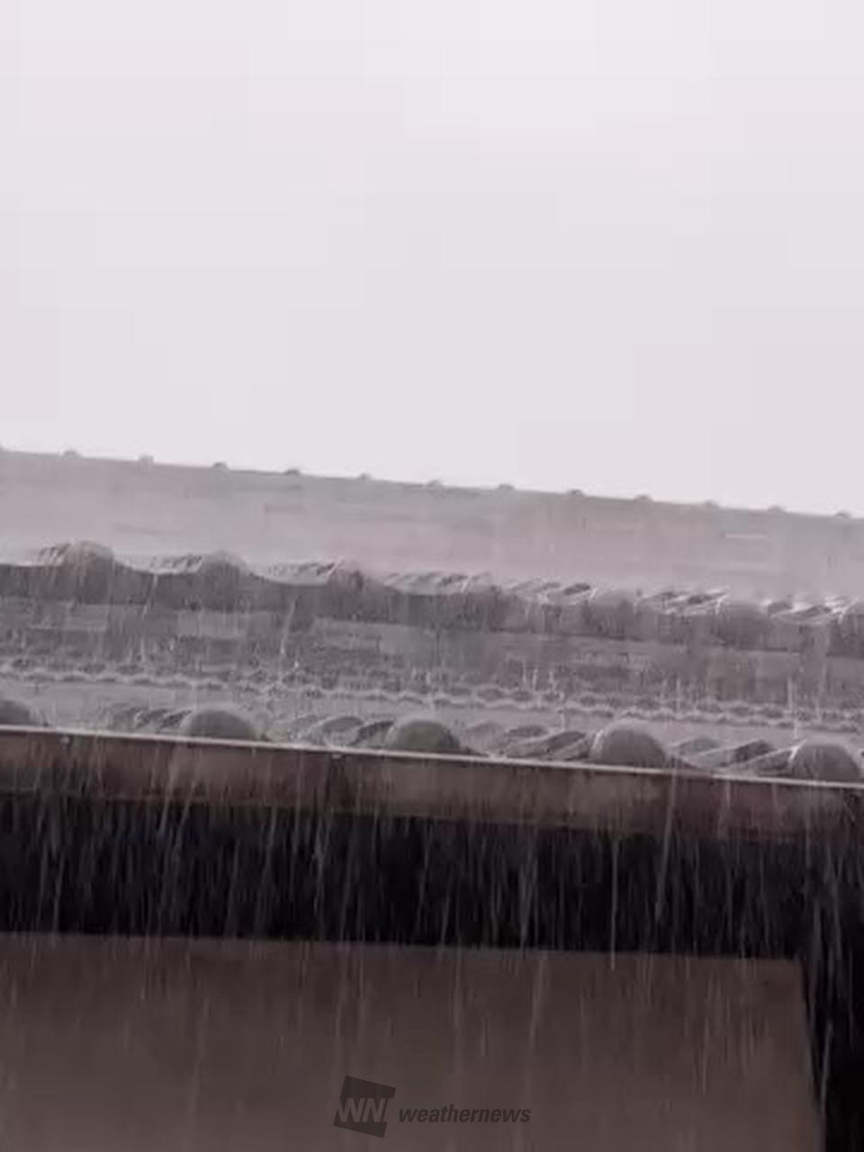 近畿】前が見えないほどの豪雨 注目の空の写真 ウェザーニュース