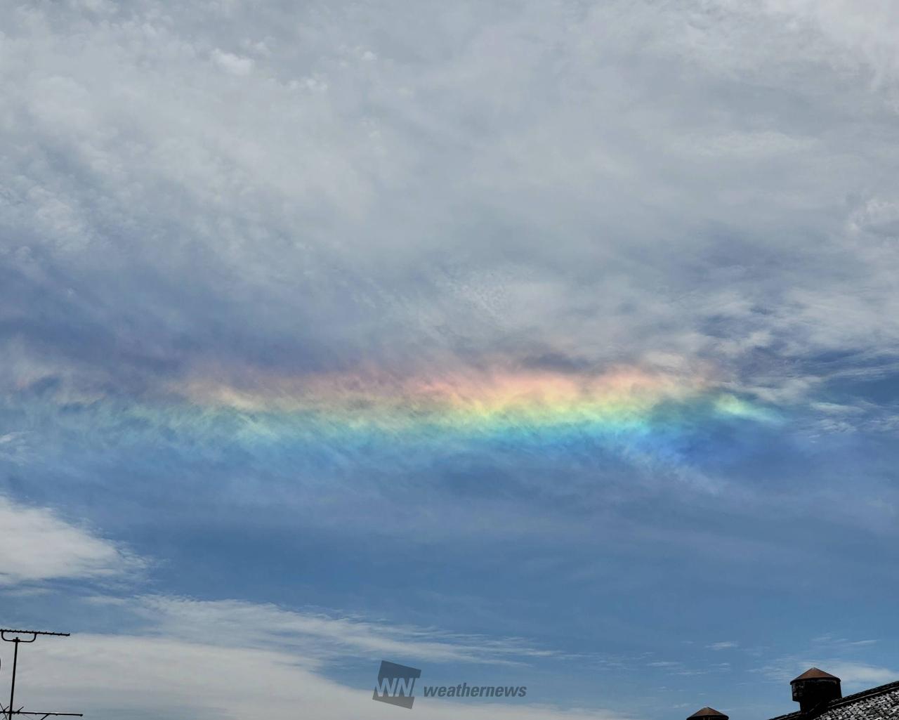 22日(水)の虹色🌈 注目の空の写真 ウェザーニュース
