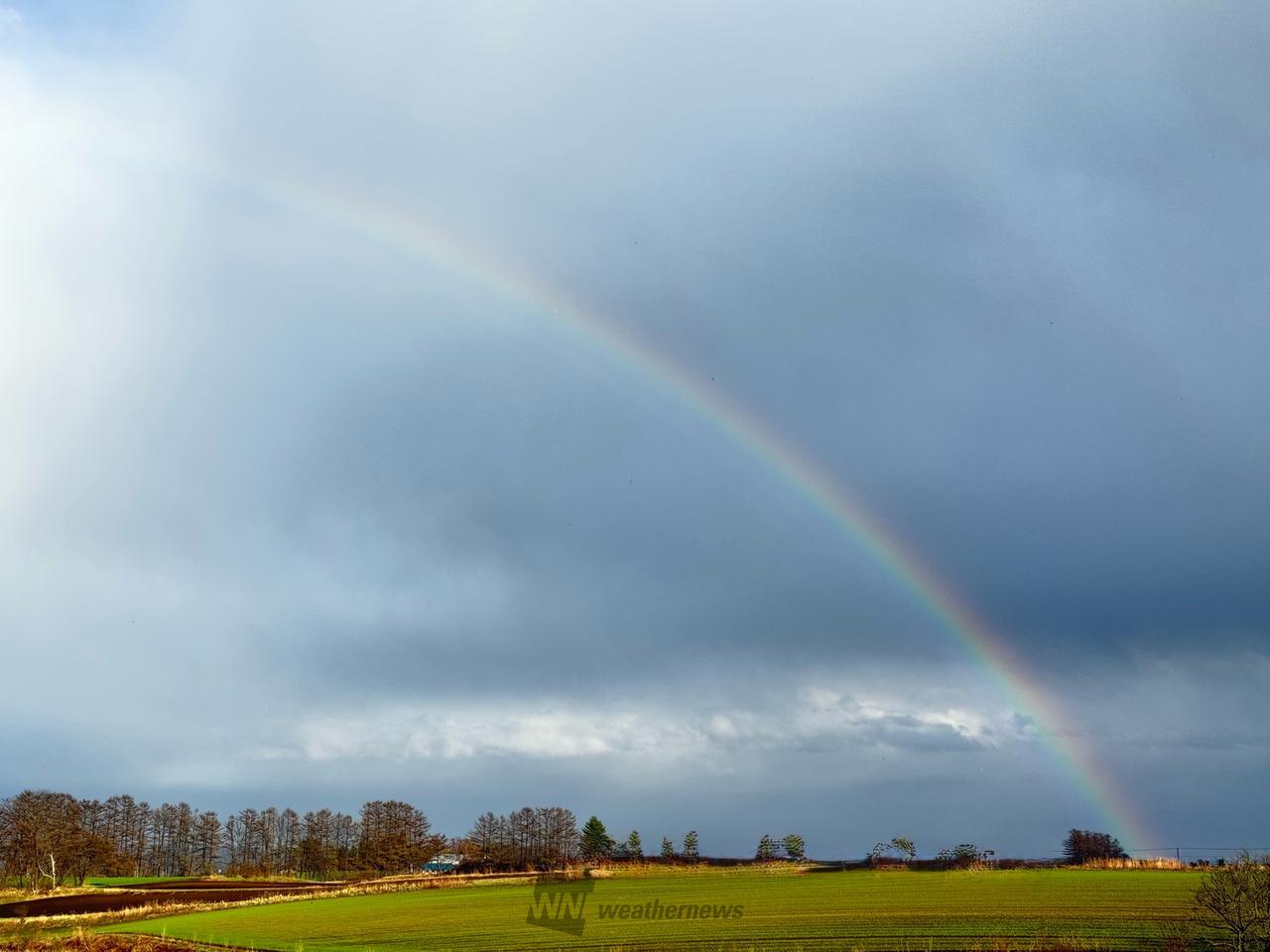 22日(水)の虹色🌈 注目の空の写真 ウェザーニュース