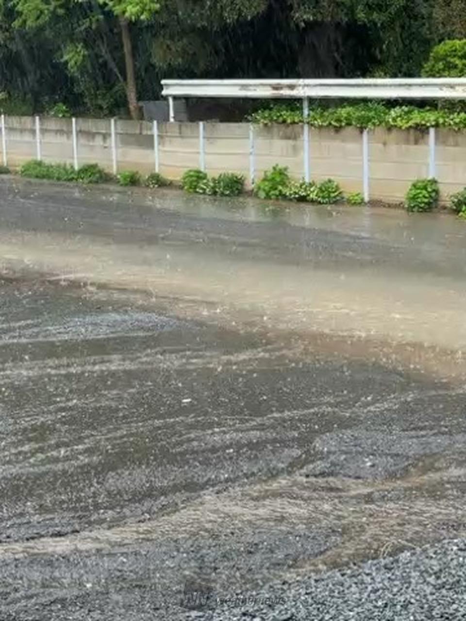 あちらこちらで水たまり💧 注目の空の写真 ウェザーニュース