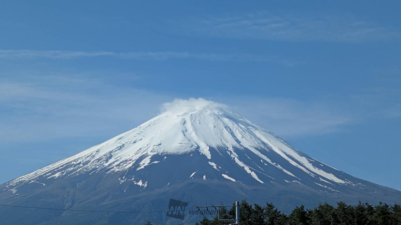 🗻雄大な富士山 注目の空の写真 ウェザーニュース